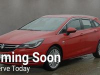 Used Vauxhall Astra Elite 150 HP (110 kW) 2018 Red Estate