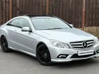Used Mercedes E220 167 HP (122 kW) 2011 Silver Coupe