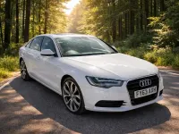 Used Audi A6 Premium 245 HP (180 kW) 2013 White Sedan