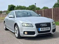 Used Audi A5 S-Line 2011 Silver Coupe