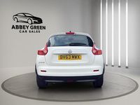 Used Nissan Juke Visia 94 HP (69 kW) 2013 White SUV