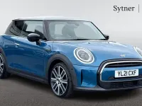 Used Mini Cooper Exclusive 136 HP (100 kW) 2021 Blue Hatchback