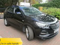Used Vauxhall Grandland X S 130 HP (95 kW) 2020 Black SUV