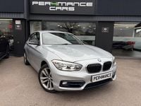Used BMW 120 Sport Line 184 HP (135 kW) 2018 Silver Hatchback