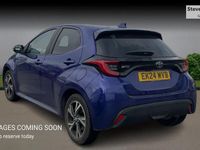 Used Toyota Yaris Hybrid Design 2024 Blue Hatchback