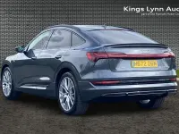 Usado Audi e-tron Sportback Black Edition 230 kW (313 HP) 2023 Cinzento SUV