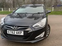 Käytetty Hyundai i40 Style 136 HP (100 kW) 2013 Musta Farmari