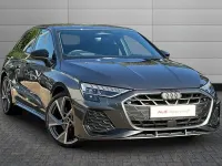 New Audi A3 Black Edition 148 HP (108 kW) 2025 Daytona grey