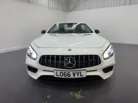 Used Mercedes SL500 AMG line 455 HP (334 kW) 2016 White Cabriolet