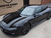 Used Porsche Taycan Performance Package 350 kW (476 HP) 2021 Black Sedan