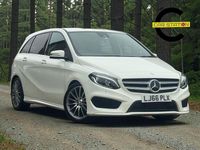 Used Mercedes B180 AMG line 122 HP (89 kW) 2017 White MPV