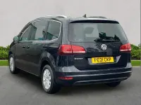 Used VW Sharan SE 150 HP (110 kW) 2021 Black MPV
