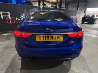 Used Jaguar XF R-Sport 180 HP (132 kW) 2019 Blue Sedan
