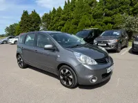 Used Nissan Note Acenta 90 HP (66 kW) 2012 Grey Hatchback