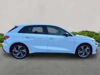 Used Audi A3 Sportback Black Edition 150 HP (110 kW) 2025 White Hatchback