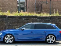 Used Audi RS4 Advanced 450 HP (330 kW) 2014 Blue Estate