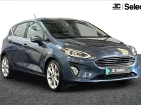 Used Ford Fiesta Titanium X 123 HP (90 kW) 2020 Blue Hatchback