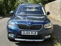 Used Skoda Yeti 105 HP (77 kW) 2014 Blue SUV