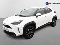 Used Toyota Yaris Hybrid Design 2022 White Hatchback