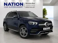 Used Mercedes GLE350 de AMG line 2020 Blue SUV