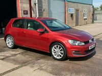 Begagnad VW Golf VII GT 148 HK (108 kW) 2014 Röd Halvkombi