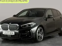 Used BMW 118 M Sport 136 HP (100 kW) 2022 Black Hatchback