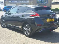 Used Nissan Leaf Tekna 110 kW (150 HP) 2021 Black Hatchback