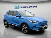 Used MG ZS Trophy Connect 114 kW (156 HP) 2022 Blue SUV