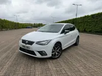 Used Seat Ibiza XCELLENCE Lux 115 HP (84 kW) 2019 White Hatchback