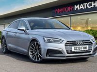 Used Audi A5 Sportback S-Line 190 HP (139 kW) 2019 Silver Hatchback