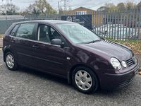 Used VW Polo 75 HP (55 kW) 2003 Red Hatchback