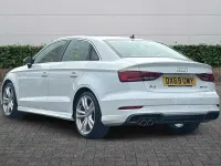 Used Audi A3 S-Line 150 HP (110 kW) 2019 White Sedan