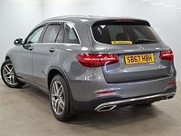Used Mercedes GLC220 AMG line 170 HP (125 kW) 2017 Grey SUV