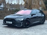 Used Audi A6 S-Line 204 HP (150 kW) 2019 Black Estate