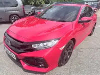 Used Honda Civic SR 126 HP (92 kW) 2019 Red Hatchback