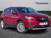 Used Vauxhall Grandland X Business Edition 130 HP (95 kW) 2020 Red SUV