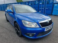 Used Skoda Octavia vRS 170 HP (125 kW) 2012 Blue Hatchback