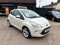 Used Ford Ka Titanium 2010 White Hatchback