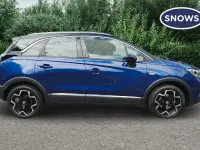 Used Vauxhall Crossland Ultimate 110 HP (80 kW) 2022 Blue SUV