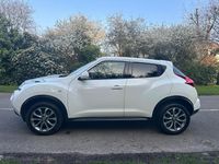 Used Nissan Juke Tekna 2013 White SUV