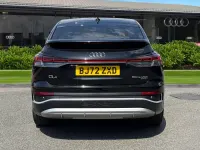 Used Audi Q4 Sportback e-tron S-Line 82 kW (112 HP) 2022 Black SUV