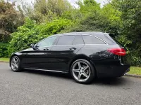 Used Mercedes C200 AMG line 2016 Black Estate