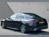 Used Mercedes C200 AMG line 200 HP (147 kW) 2025 Black Sedan