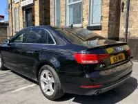 Usado Audi A4 190 CV (139 kW) 2017 Negro Berlina