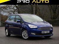 Used Ford Grand C-Max Titanium 120 HP (88 kW) 2018 Blue MPV
