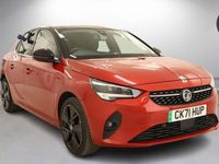 Used Vauxhall Corsa-e Elite 100 kW (136 HP) 2021 Red Hatchback