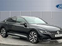Used VW Arteon R-line 150 HP (110 kW) 2019 Black Hatchback