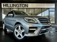 Used Mercedes ML250 AMG line 204 HP (150 kW) 2015 Silver SUV