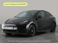 Used Tesla Model Y Long Range AWD 378 kW (514 HP) 2022 Black SUV