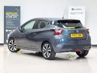Begagnad Nissan Micra Tekna 90 HK (66 kW) 2017 Grå Halvkombi